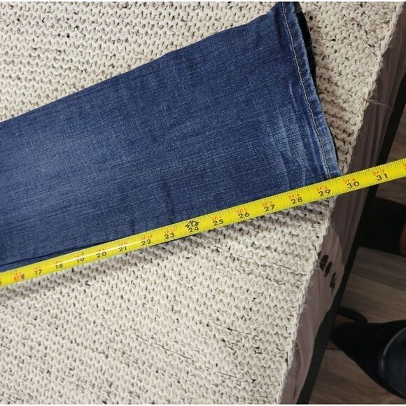 Abercrombie & Fitch Women's Blue Boot Cut Jeans - Picture 4 of 9